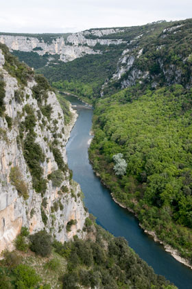 Crociera Rodano, le Gole dell' Ardech.